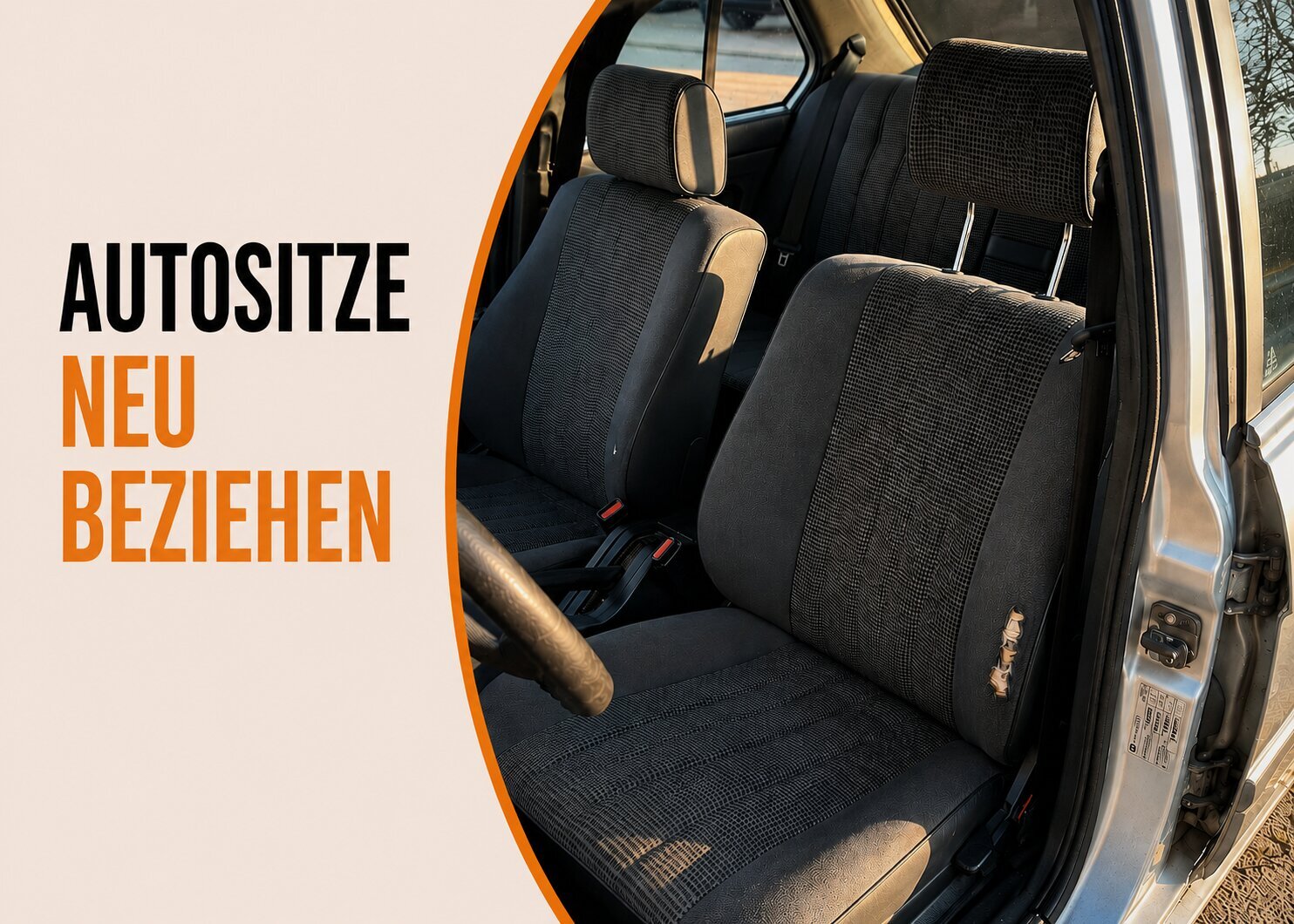 Autositze neu beziehen – Sattler oder Sitzbezüge nach Maß?