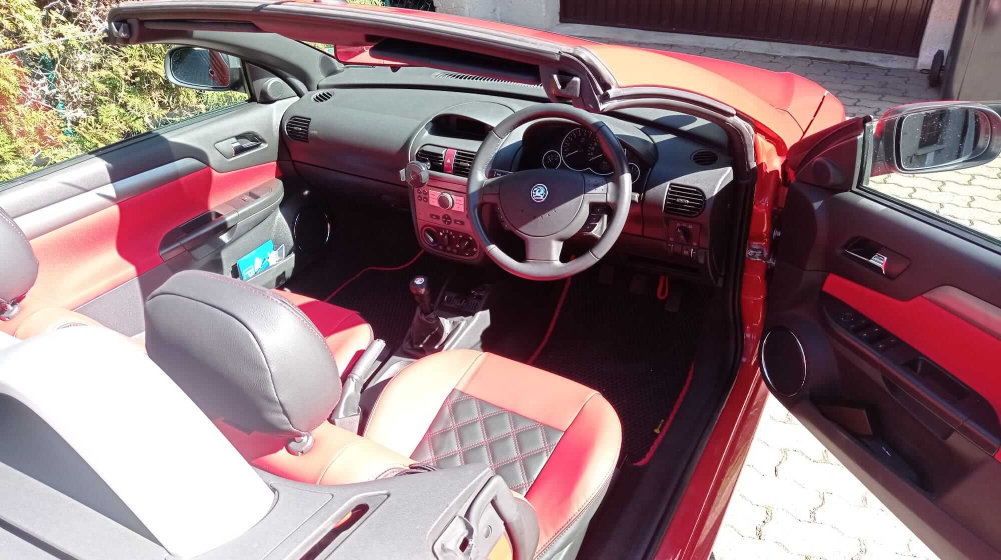 Opel Tigra Autositzbezuege Rautensteppung