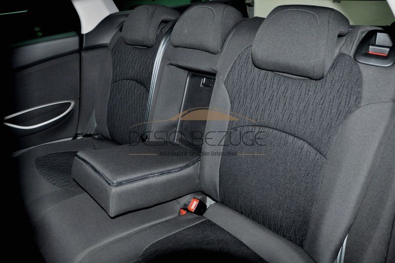 Citroen C5 Sitzbezuege Textil Passform Armlehne