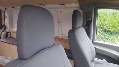 Mercedes Vito Sitzbezüge nach Maß | Vorher/Nachher Aufwertung