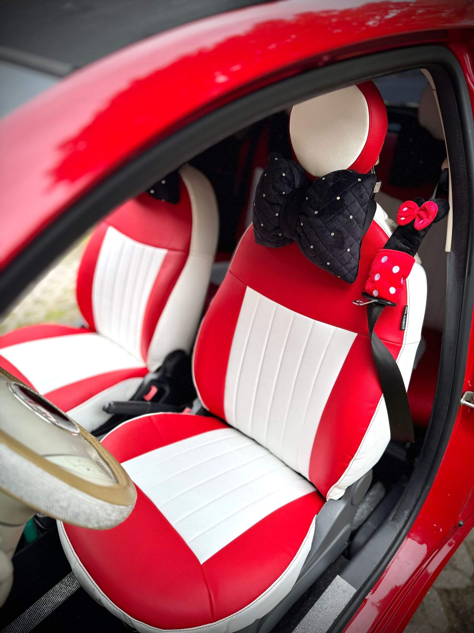 Fiat 500 Cabrio Sitzbezeuge