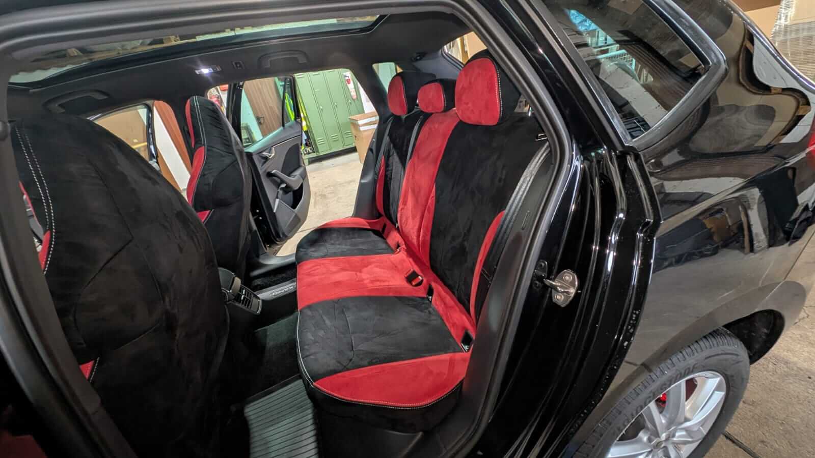 Skoda Kamiq Monte Carlo Rueckbank Sitzbezuege Nach Mass