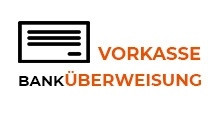 Vorkasse Banküberweisung