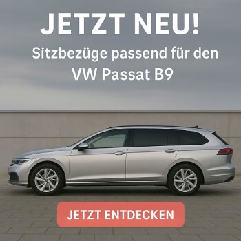 VW Passat B9 Sitzbezüge nach Maß – Perfekte Passform & hochwertige Innenraum-Aufwertung