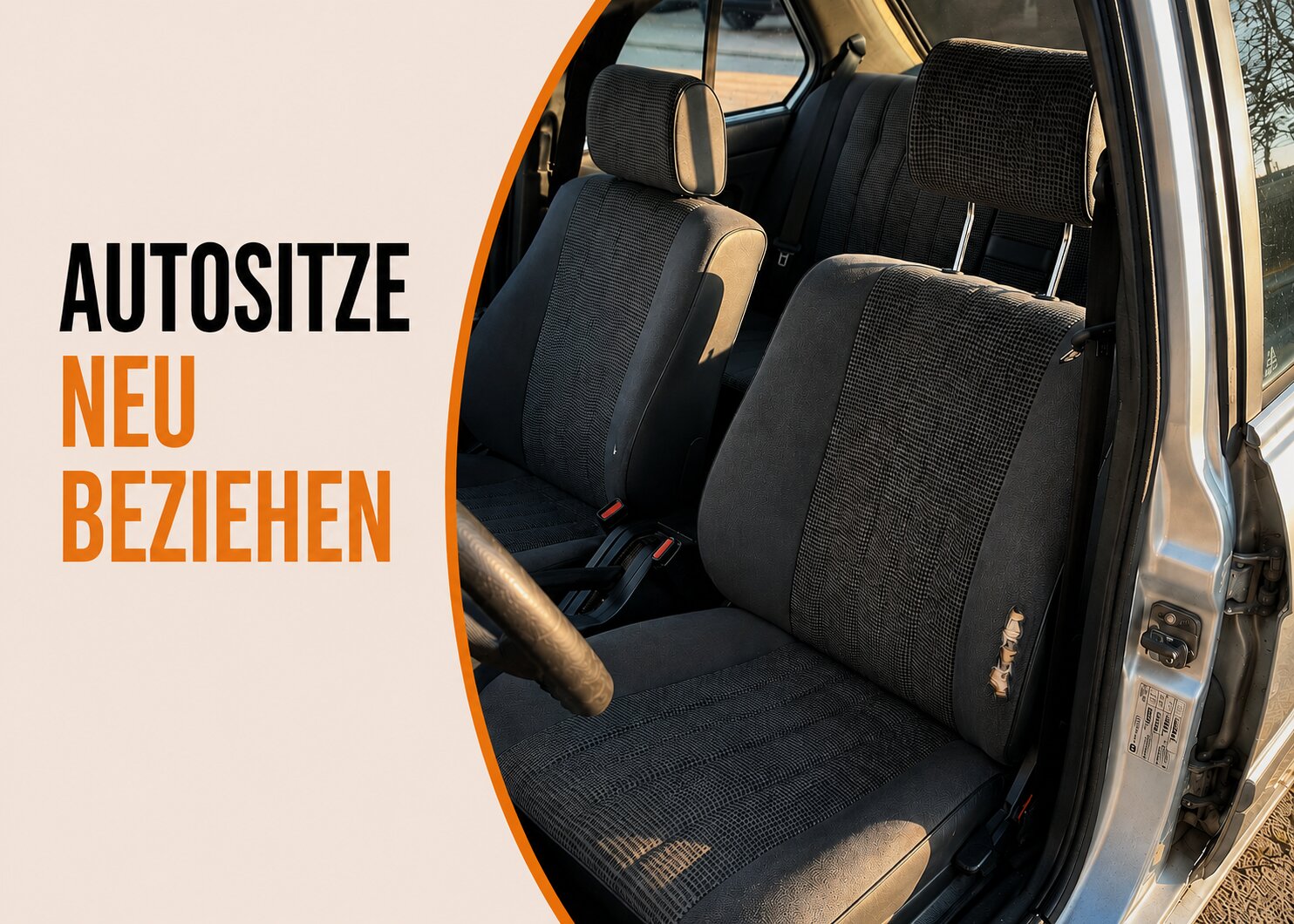 Autositze neu beziehen – Sattler oder Sitzbezüge nach Maß?