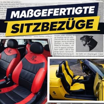 Maßgefertigte Sitzbezüge im Einsatz – Kundenprojekte & Presse