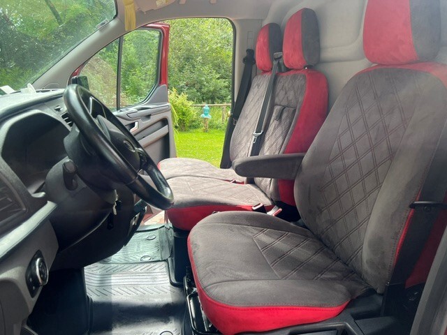 Ford Transit Custom Vordersitz Antarrlook Rautenmuster