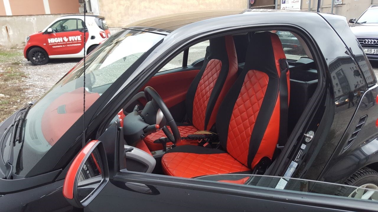 Smart Fortwo 451 Leder Sitzbezüge Nach Mass