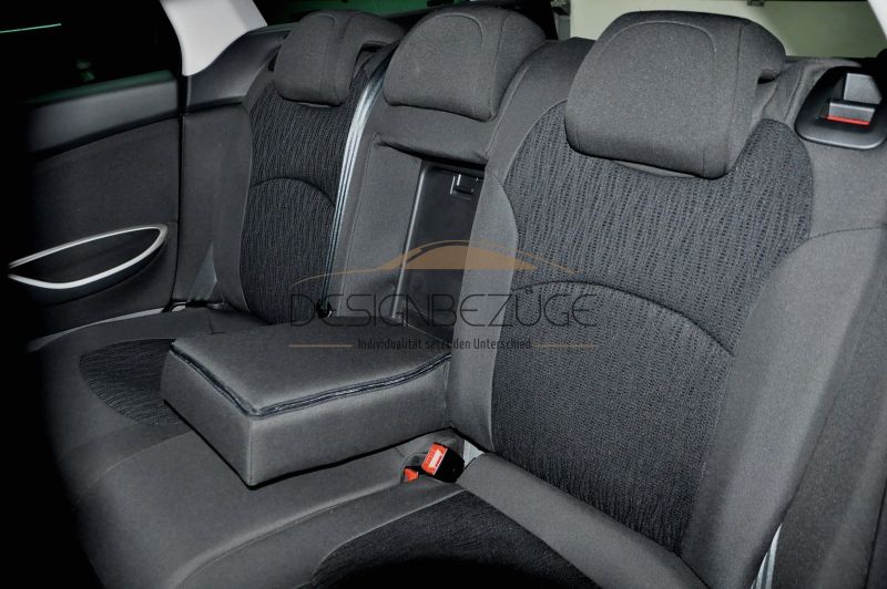 Citroen C5 Sitzbezuege Textil Passform Armlehne
