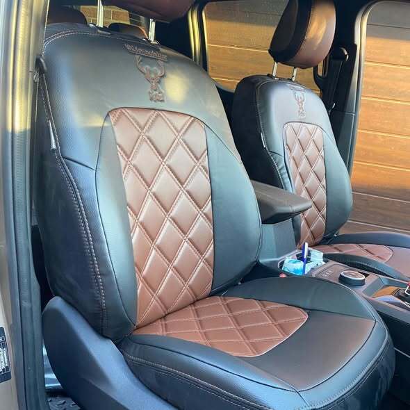 Vw Amarok Sitzbezuege Nach Mass Rautenmuster