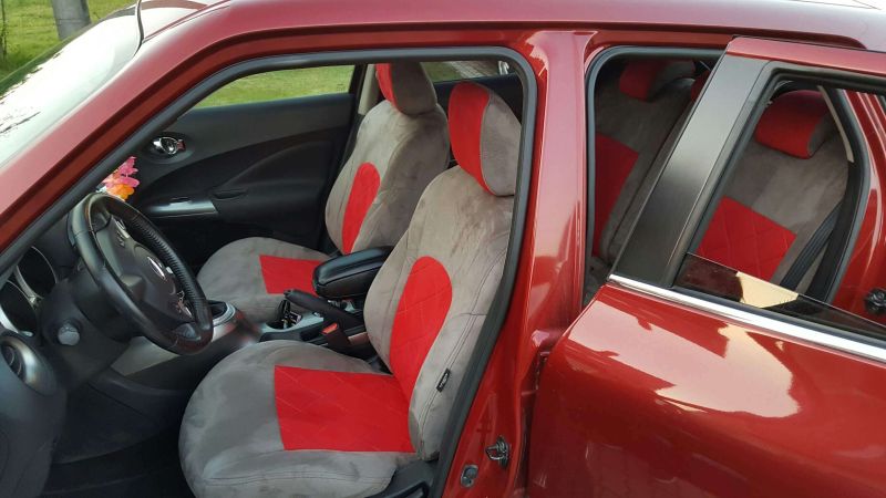 Nissan Juke Leder Sitzbezuege