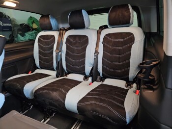 Mercedes-Benz V-Klasse Sitzbezüge nach Maß aus Antarrlook und Kunstleder