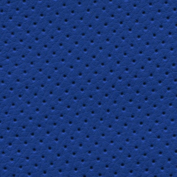 Lederlook Perforiert D10p Blau
