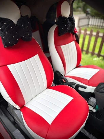 Maßgefertigte Sitzbezüge für Fiat 500 & Fiat 500C – Perfekte Passform, Stil und Qualität