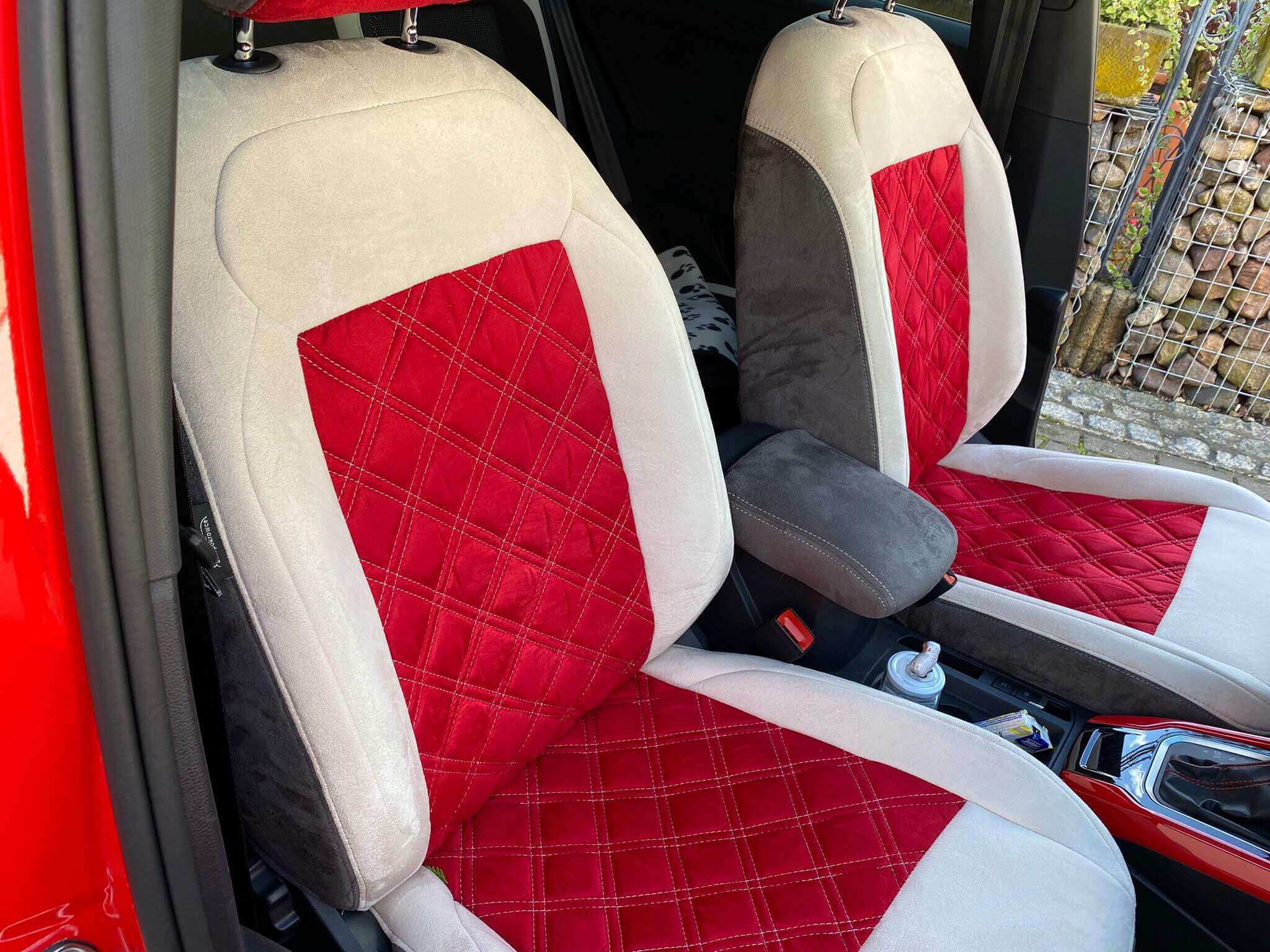 Vw T Roc Leder Sitzbezuege