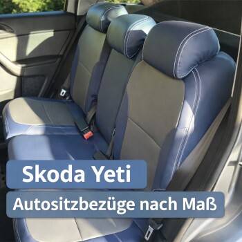 Skoda Yeti Autositzbezüge nach Maß – Kundenprojekt mit Vorher-Nachher-Vergleich