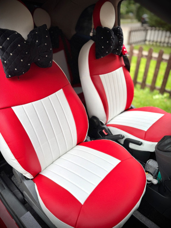 Maßgefertigte Sitzbezüge für Fiat 500 & Fiat 500C – Perfekte Passform, Stil und Qualität