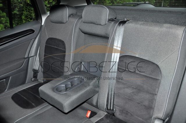 Autositzbezüge Maß Schonbezüge Sitzbezug für Volkswagen Golf 7 Sportsvan  (13-17)