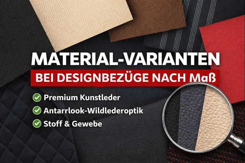 Materialvielfalt Autositzbezuege Designbezuege Nach Mass