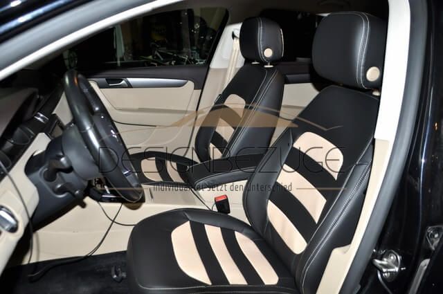 VW Passat B8 Leder-Autositzbezüge