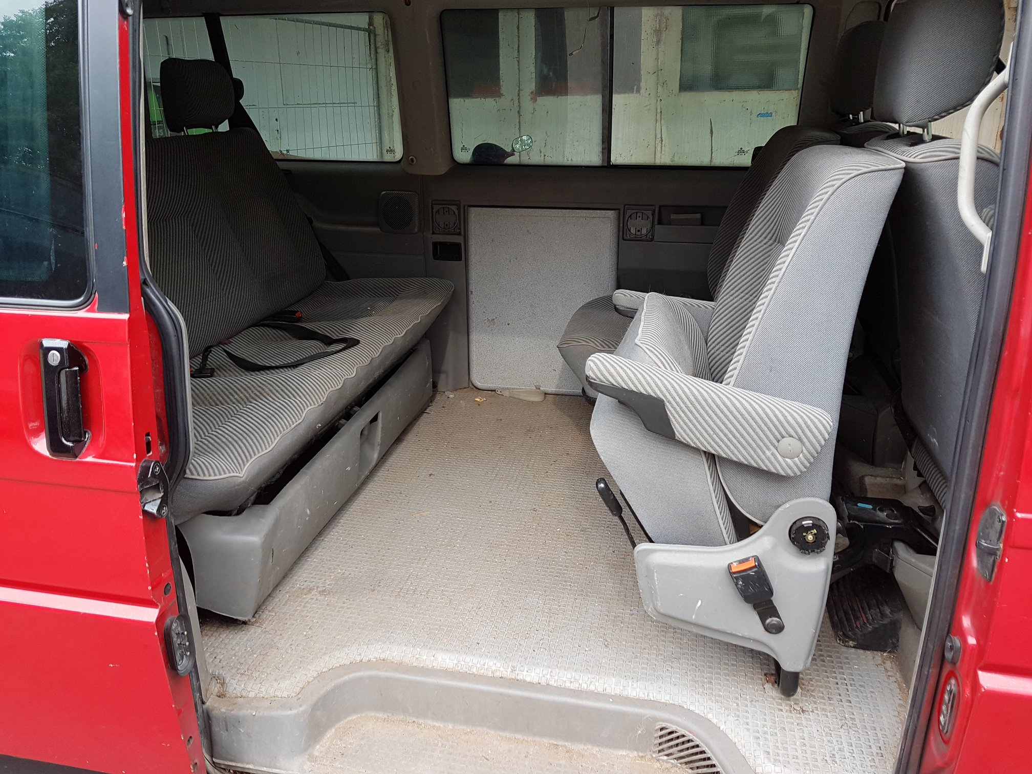 Vw T4 Innenraum Sitze Alt Zustand Vorher