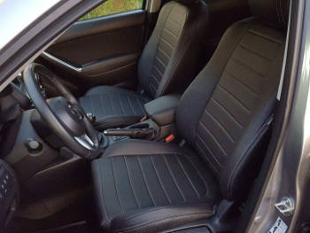 ilbcavne Autositzbezüge Set für Mazda CX3 / CX5 / Mazda 2 / Mazda